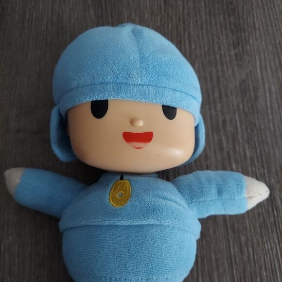 Bandai Pocoyo Plush Doll Hard Plastic Head - Picture 3 of 3